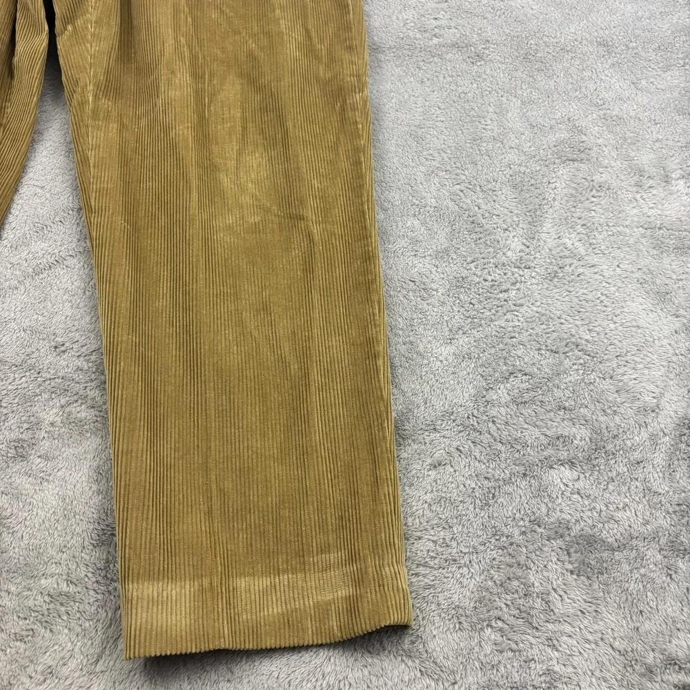 VTG LL Bean Corduroy Natural Fit Pants Mens 34x30 Tan Baggy 90s Skater Gorpcore‎